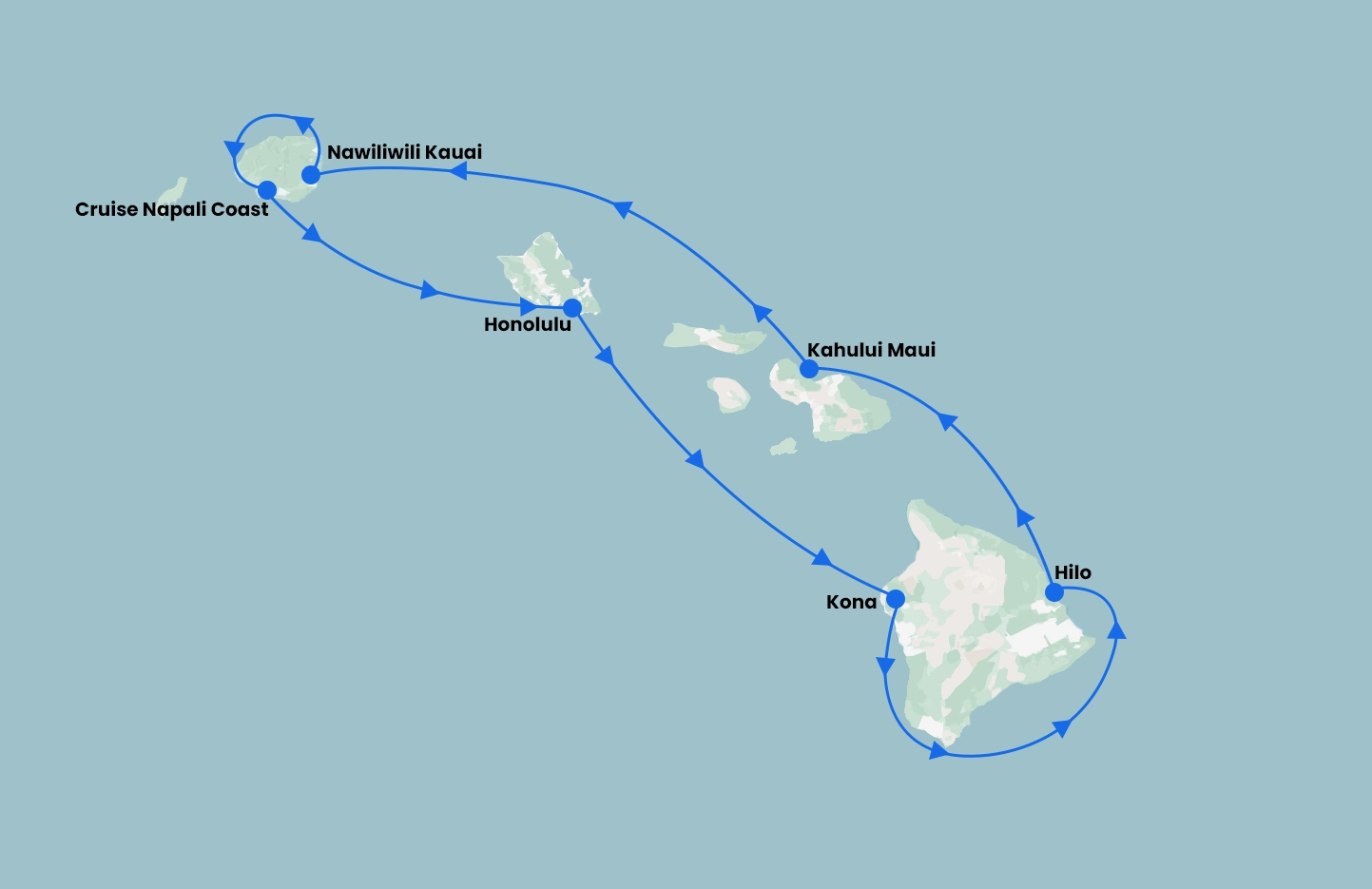 Honolulu Hawaii with Pride of America